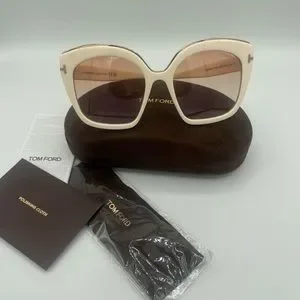 Tom Ford | Accessories | Tom Ford Sunglasses Ivory Gradient  display picture 3